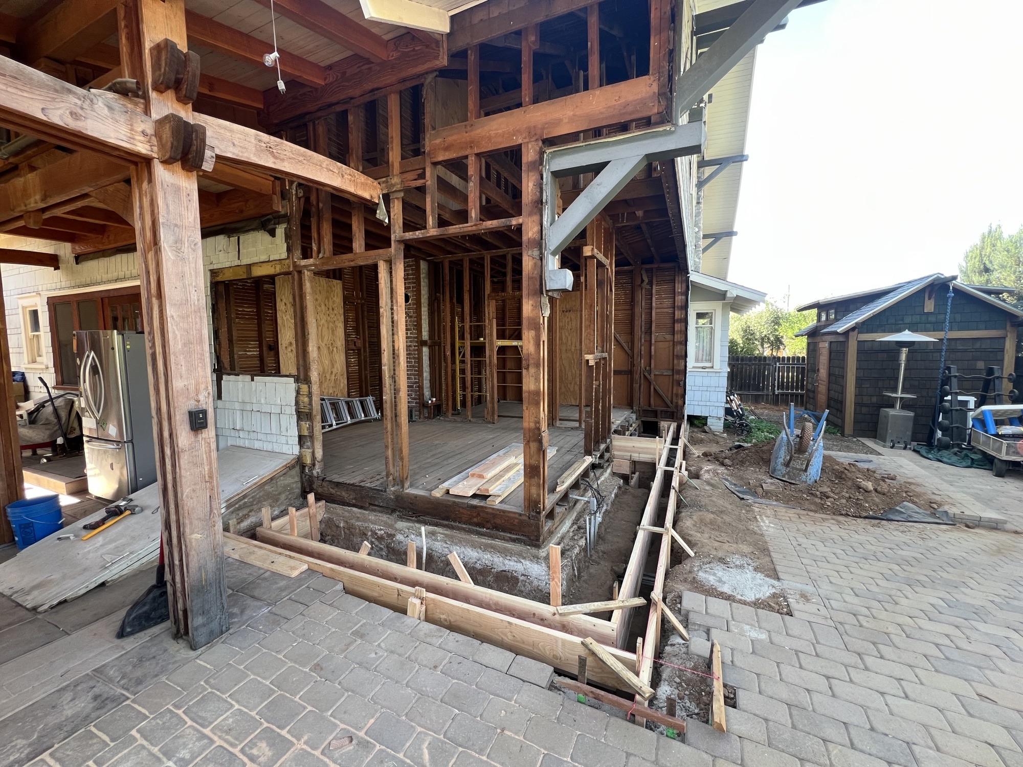 Interior remodel project